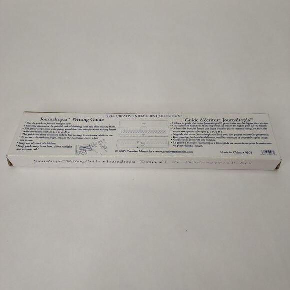 Creative Memories Journaltopia Writing Guide Calligraphy Journal Card Making - Picture 3 of 4